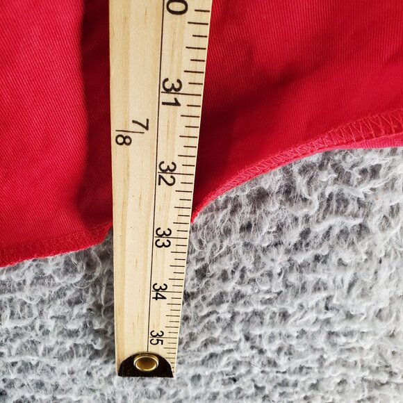 Wrangler Shirt Mens Bix 4X Red Long Sleeve Button-Up Brushpopper Pearl Snap - Picture 4 of 8